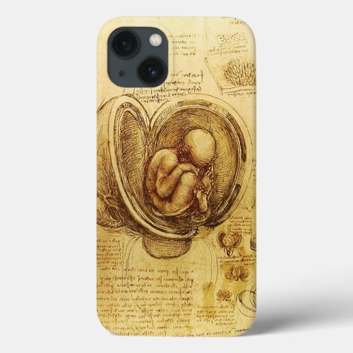 View of a Fetus in the WombOb_Gyn Medical iPhone 13 Case