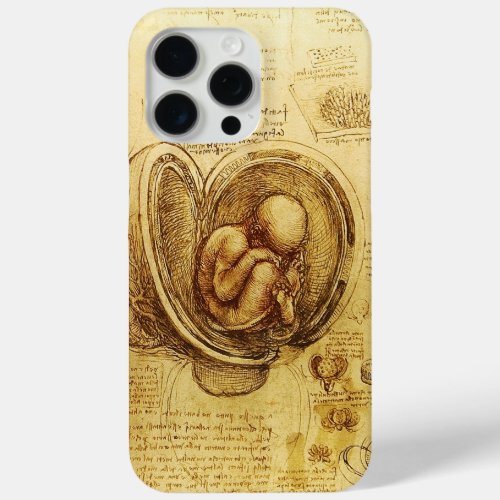 View of a Fetus in the WombOb_Gyn Medical iPhone 15 Pro Max Case