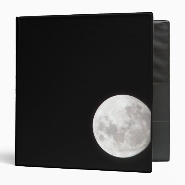 View of a full Moon, also shows Mars Binder (Front/Inside)