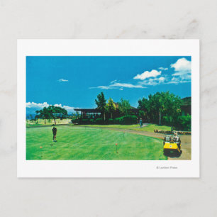 View of a Green at the Royal Kaanapali Golf Postcard