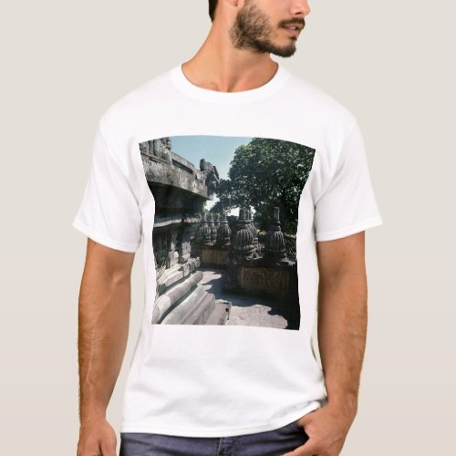 View of a lower gallery with balustrades T_Shirt
