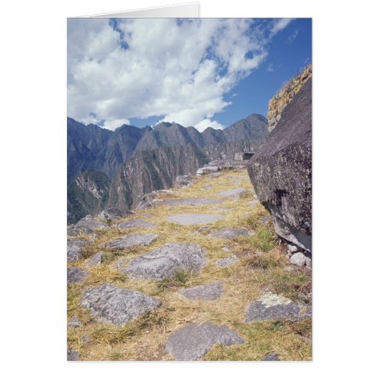 View of a precipice cards (Front)