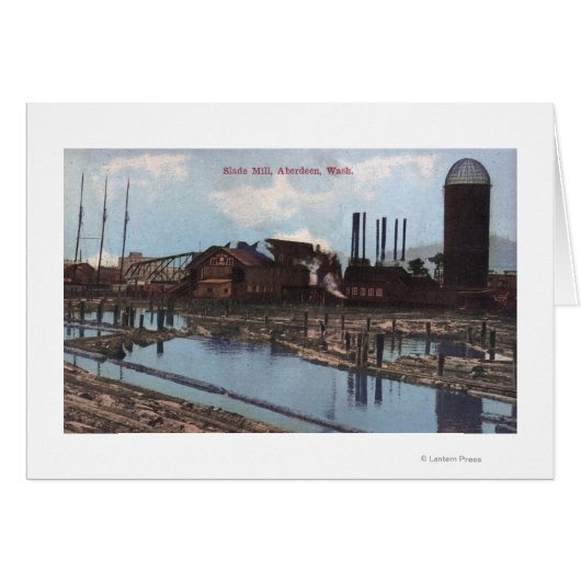 View of a Slade Mill Cards (Front Horizontal)