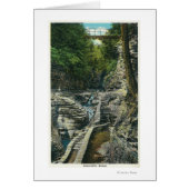 View of a Suspension Bridge (Front)