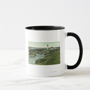 View of a US Lighthouse Mug