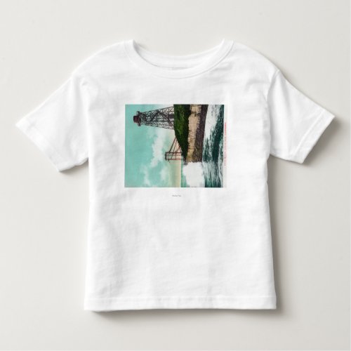 View of a Wave MotorSanta Cruz CA Toddler T_shirt