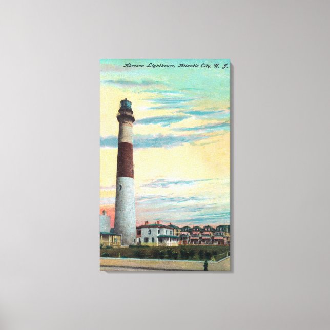View of Absecon LighthouseAtlantic City, NJ Canvas Print (Front)