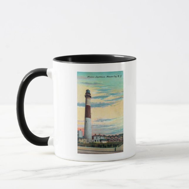 View of Absecon LighthouseAtlantic City, NJ Mug (Left)