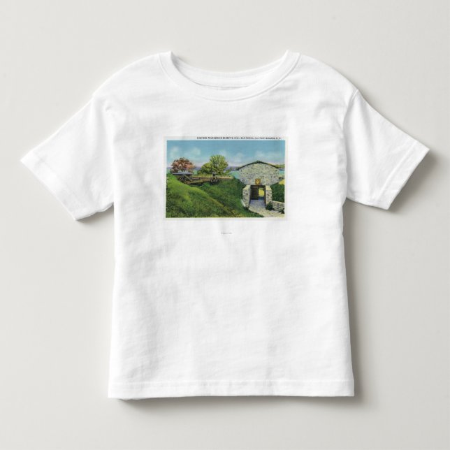 View of Adjutant Quarters in Old French Castle Toddler T-shirt (Front)