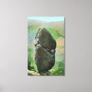 View of Aggassiz ColumnYosemite Nat'l Park, CA Canvas Print