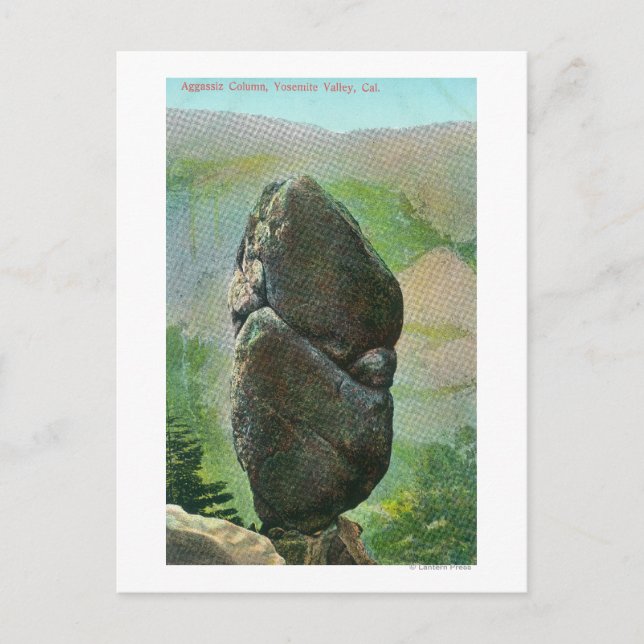 View of Aggassiz ColumnYosemite Nat'l Park, CA Postcard (Front)