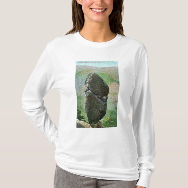 View of Aggassiz ColumnYosemite Nat'l Park, CA T-Shirt (Front)