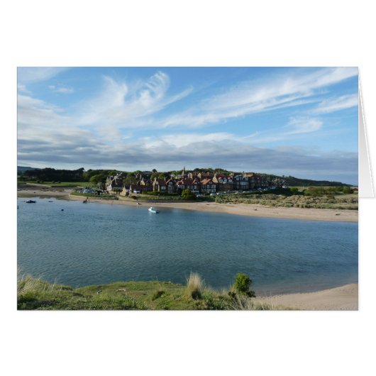 "View of Alnmouth from Hill" (Front Horizontal)