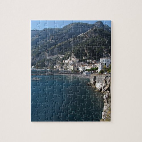 View of Amalfi coast Jigsaw Puzzle