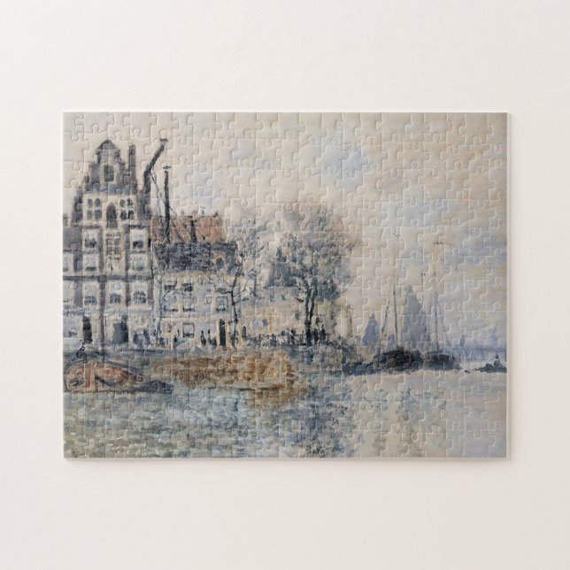 View of Amsterdam Monet Fine Art Jigsaw Puzzle (Horizontal)