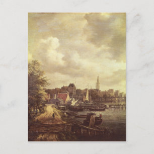 View of Amsterdam Postcard