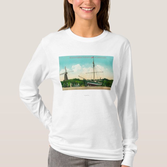 View of Amundsen's Arctic Sloop T-Shirt (Front)