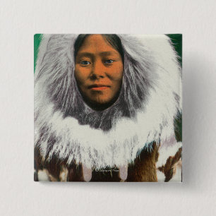 View of an Eskimo Beauty Button