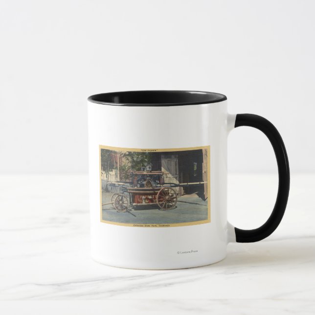 View of an "Old Papeete" Engine Mug (Right)