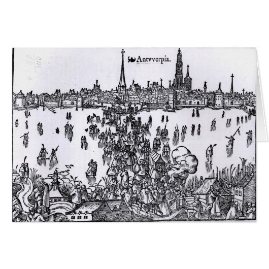View of Antwerp Cards (Front Horizontal)