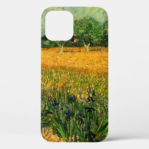 View of Arles with Irises by Vincent van Gogh iPhone 12 Case