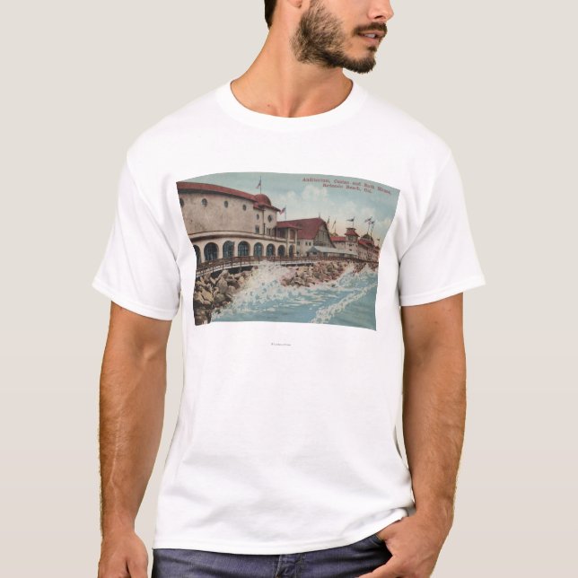 View of Auditorium, Casino, & Bath House T-Shirt (Front)