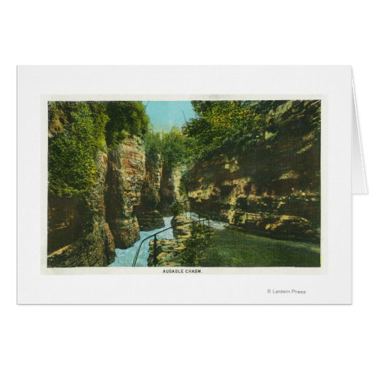 View of Ausable Chasm Cards (Front Horizontal)