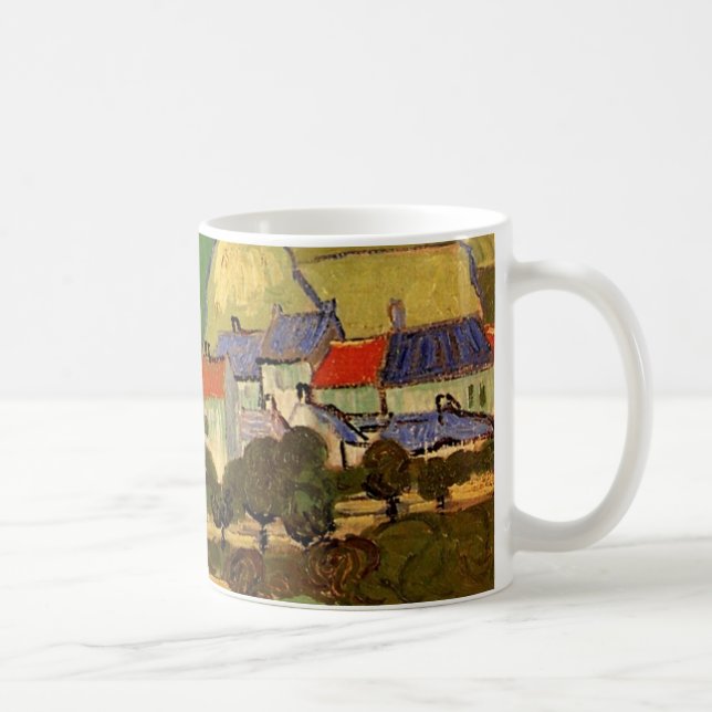 View of Auvers Vincent van Gogh Coffee Mug (Right)