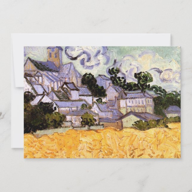 View of Auvers with Church by Vincent van Gogh (Front)