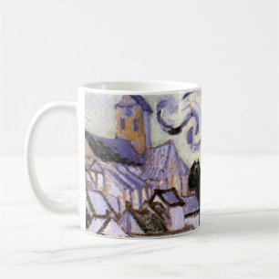 View of Auvers with Church by Vincent van Gogh Coffee Mug