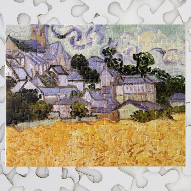 View of Auvers with Church by Vincent van Gogh Jigsaw Puzzle (Creator Uploaded)