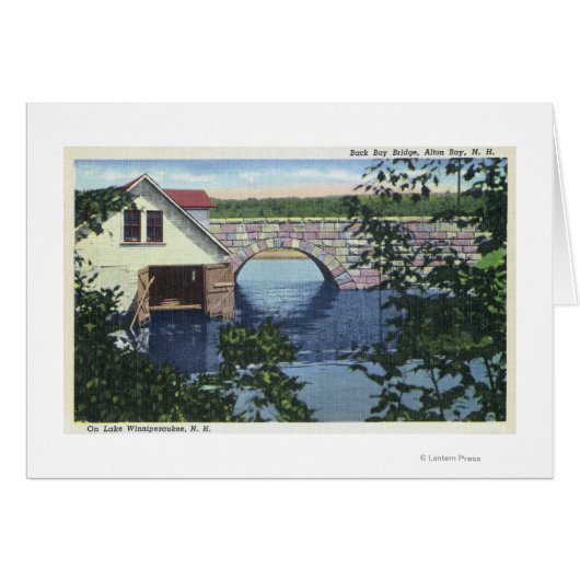 View of Back Bay Bridge Cards (Front Horizontal)