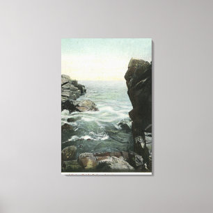 View of Bakers Island, Whales Gulch Canvas Print