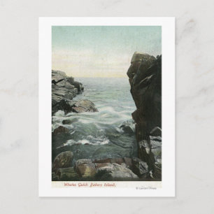 View of Bakers Island, Whales Gulch Postcard