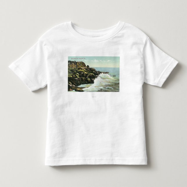View of Bald Head Cliff Toddler T-shirt (Front)