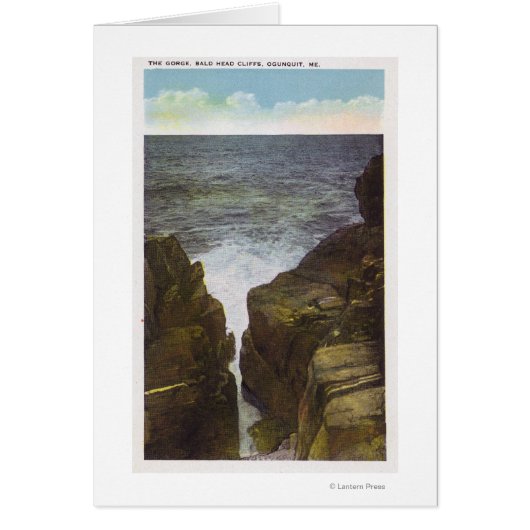 View of Bald Head Cliffs, the Gorge Cards (Front)
