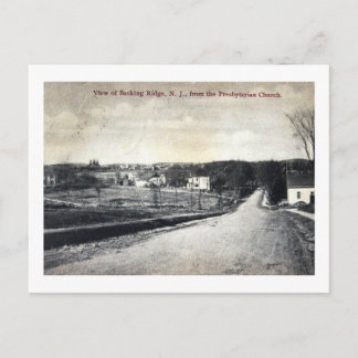 View of Basking Ridge, New Jersey Vintage Postcard