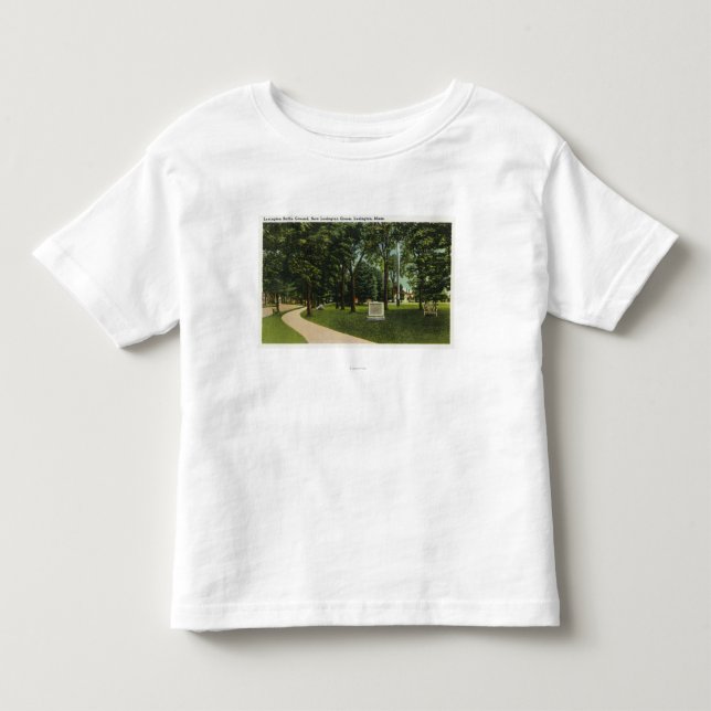 View of Battle Ground, now Lexington Green Toddler T-shirt (Front)