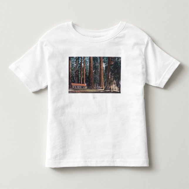 View of Big Trees in Mariposa Grove Toddler T-shirt (Front)