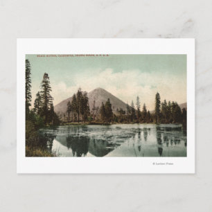 View of Black Buttes Along Shasta Route Postcard