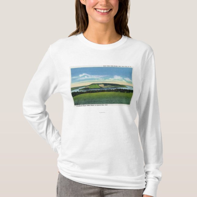 View of Bluff Point near Penn Yan T-Shirt (Front)