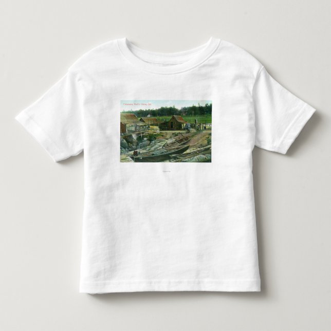 View of Boats on Beach in Chinatown Toddler T-shirt (Front)