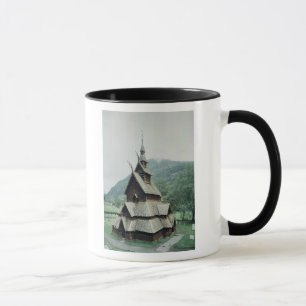 View of Borgund stave church, c.1150 Mug