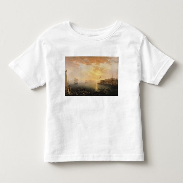 View of Brest Harbour, 1796 Toddler T-shirt (Front)