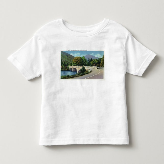 View of Bridge over the Deerfield River Toddler T-shirt (Front)