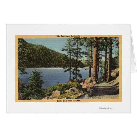 View of Bridle Path near the Dam Cards (Front Horizontal)