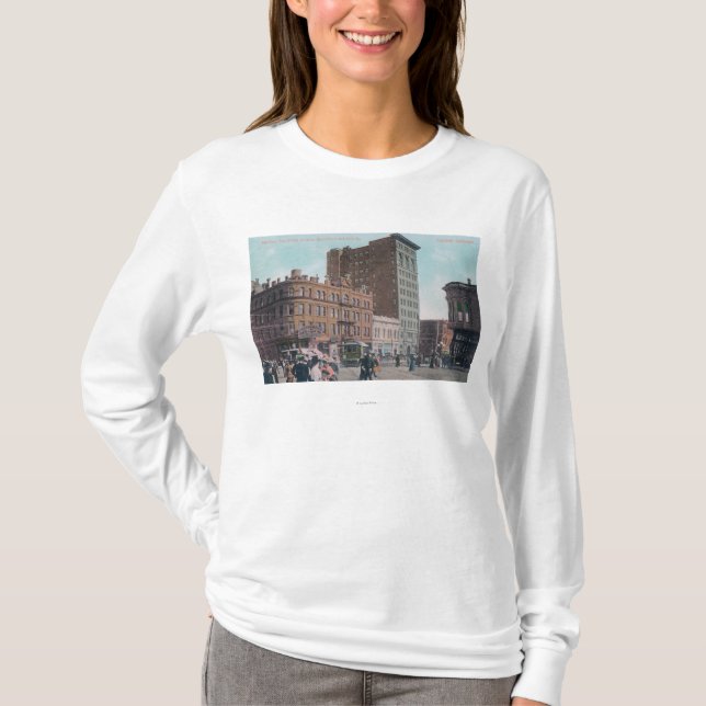 View of Broadway, 14th St, San Pablo Ave Junctio T-Shirt (Front)