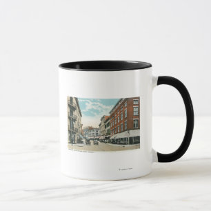 View of Broadway and Corner Strand Street Mug