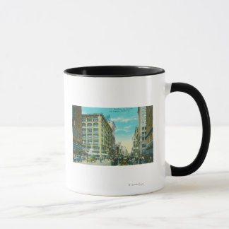 View of Broadway and Seventh Corner Mug