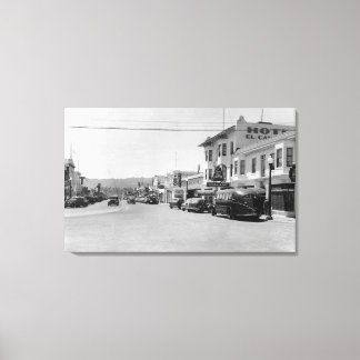View of BroadwayKing City, CA Canvas Print